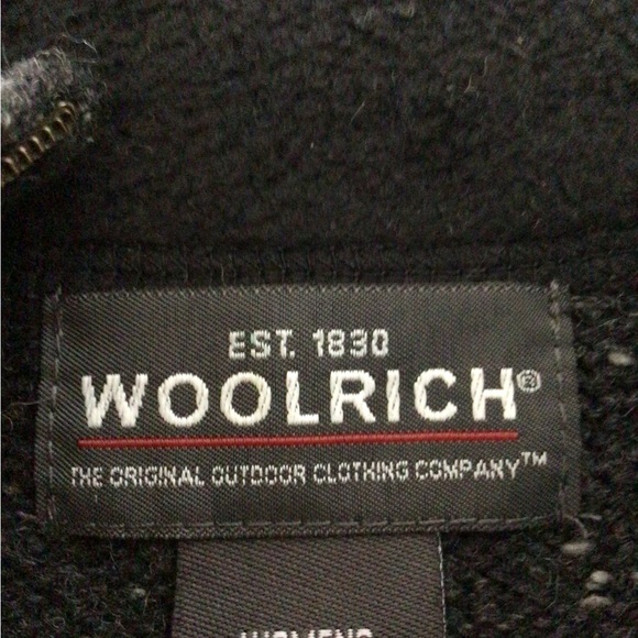 WooLRich  ladies women’s medium onyx heather pullover quarter pullover sweater - Picture 3 of 10